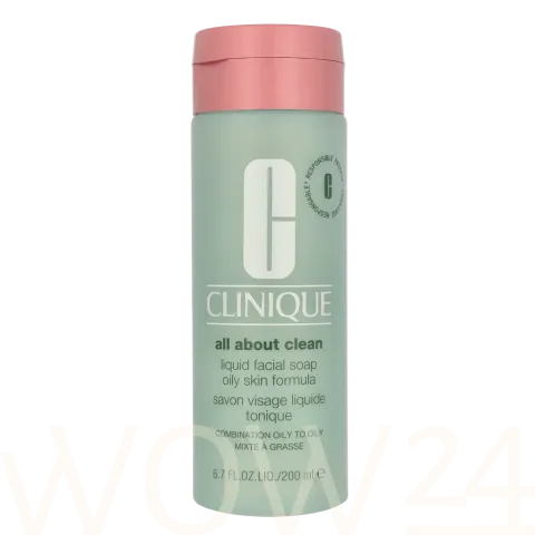 All About Clean Liquid Facial Soap Oily Skin Formula