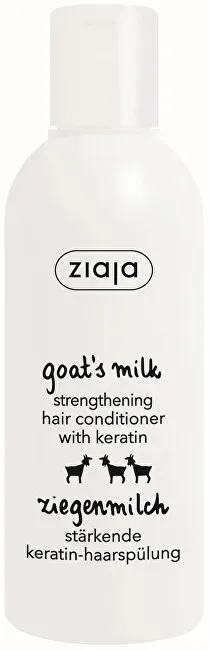 Conditioner for dry and matt hair with keratin Goat`s Milk 200 ml