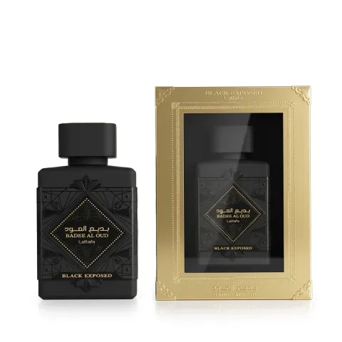 Lattafa Badee Al Oud Black Exposed Edp Spray