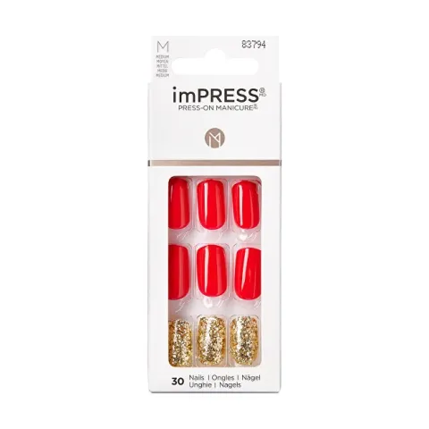 Kiss Self-adhesive nails imPRESS Memories 30 pcs