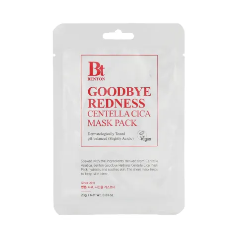 Goodbye Redness Cica Mask Pack