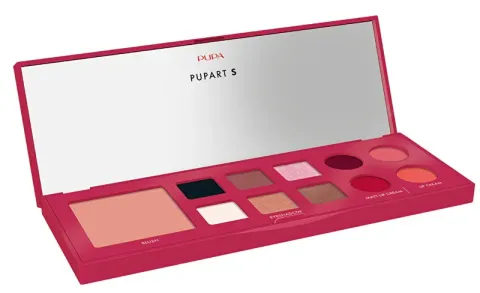 Pupart Small Burgundy Cheek Palette (Palette) 11.4 g