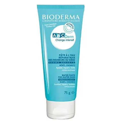 Soothing cream against diaper rash ABCDerm Change Intensif Water Paste For Diaper Rash 75 g
