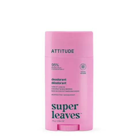 Natural deodorant Super Leaves Coconut &amp; forest fruits 75 g