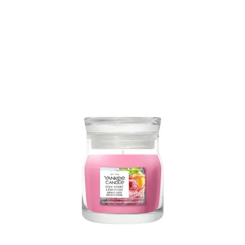 Signature scented candle small glass Iced Berry Lemonade 110 g