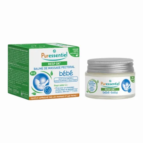 Cough &amp; Cold Baby Resp OK Chest Massage Balm