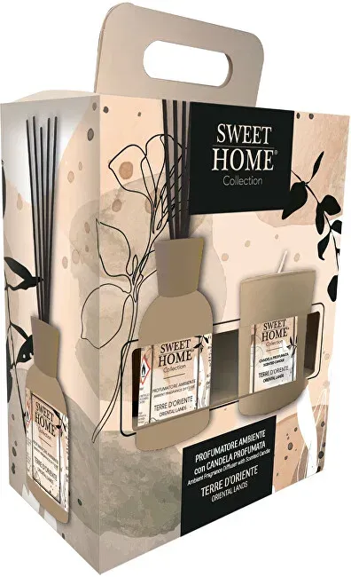 Gift set of aroma diffuser with candle Oriental Lands