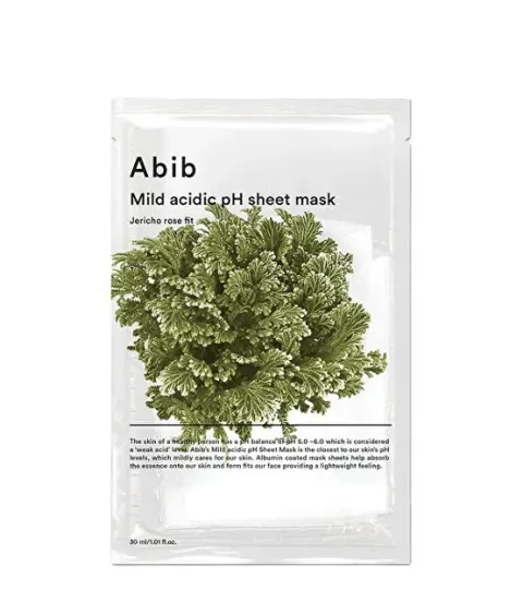 Mild Acidic pH Sheet Mask Jericho Rose Fit