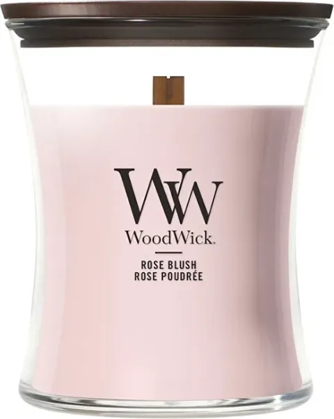 Scented candle vase medium Rose Blush