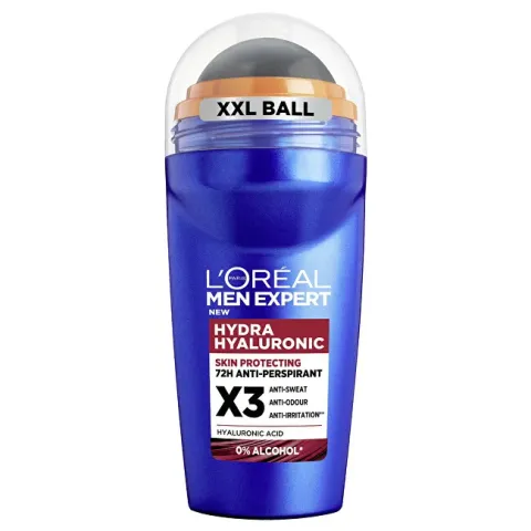 Men Expert Hydra Hyaluronic Antiperspirant Roll-On (72h Anti-perspirant) 50ml