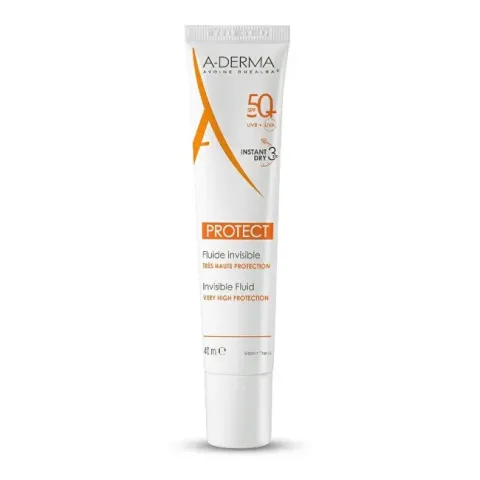 Protective fluid for mixed to oily skin SPF50+ Protect (Invisible Fluid) 40 ml