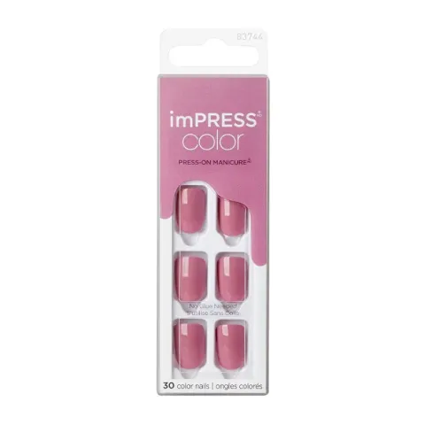 Kiss Self-adhesive nails imPRESS Color Petal Pink 30 pcs