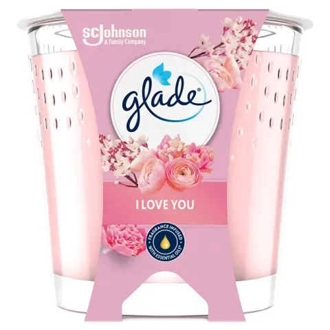 Scented candle I Love You