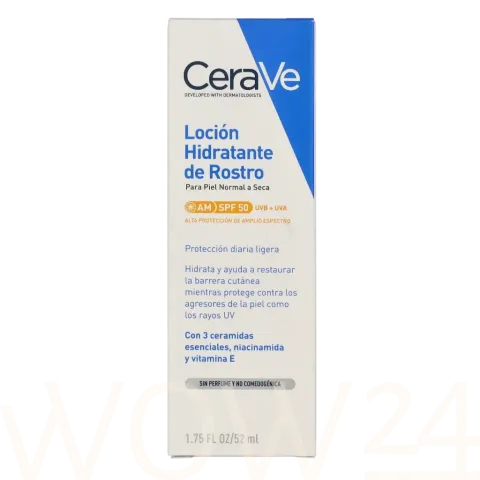 Moisturizing facial lotion