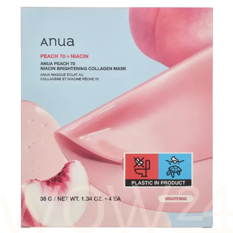 Anua Peach 70 Nacin Brightening  Collagen Mask