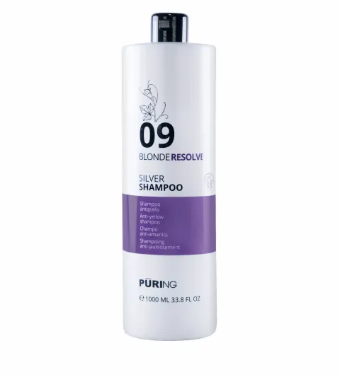 neutralizační šampon pro blond, šedé a odbarvené vlasy 1000 ml PR 09 BlondeResolve Silver Shampoo