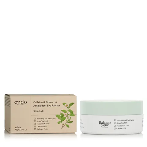 BAN-JJAK Caffeine &amp; Green Tea Antioxidant Eye Patches