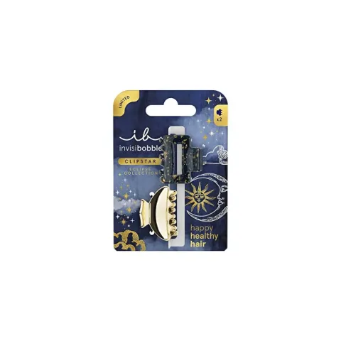 Clipstar S Eclipse Lunar Glam Hair Clip 2 pcs