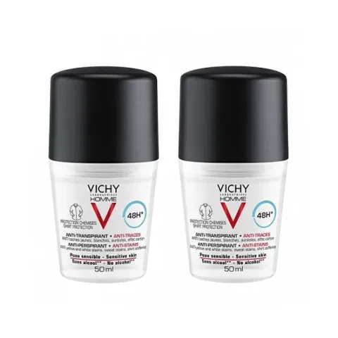 Homme 48H Anti-Perspirant Anti-Stains 2 x