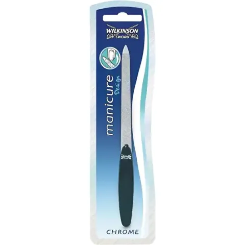 Chrome-plated stainless steel file (Manicure Sapphire Nail File)