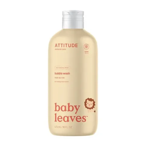 Baby Leaves Pear Juice Scented Bath Foam (Bubble Wash) 473 ml