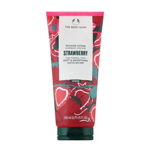 Smoothing shower scrub Strawberry (Shower Scrub)