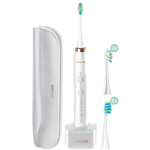 Sonic toothbrush with travel case Perfect Smile white ZK7010