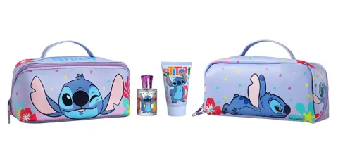 Stitch makeup toiletry bag + EDT