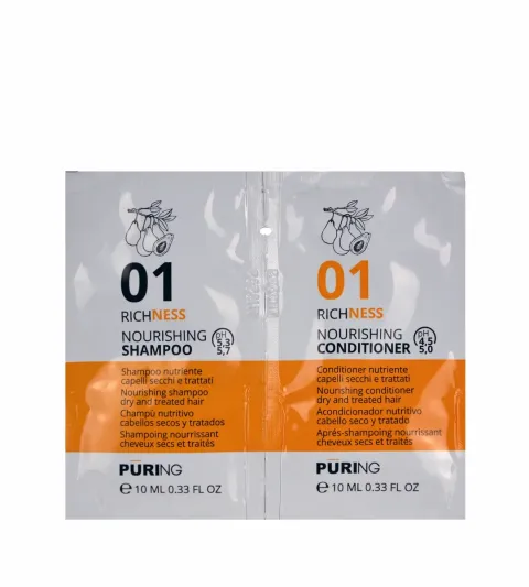 sample 10+10 ml 01 Richness Nourishing Shampoo + Conditioner