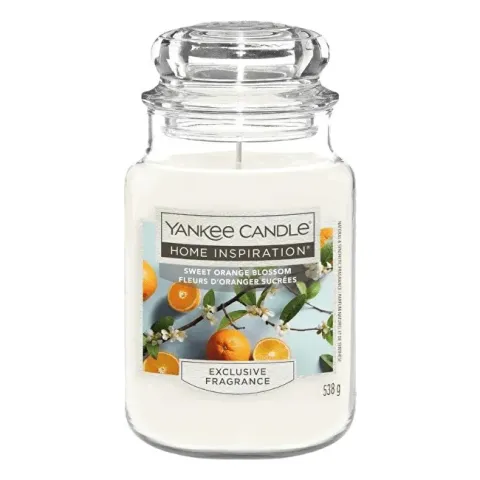 Home Inspiration Sweet Orange Blossom Scented Candle 538 g