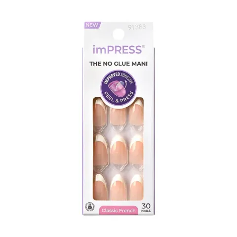 Kiss ImPRESS Nails - Everlasting self-adhesive nails 30 pcs