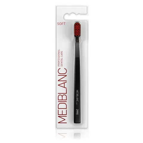 Soft toothbrush Black 1 pc.