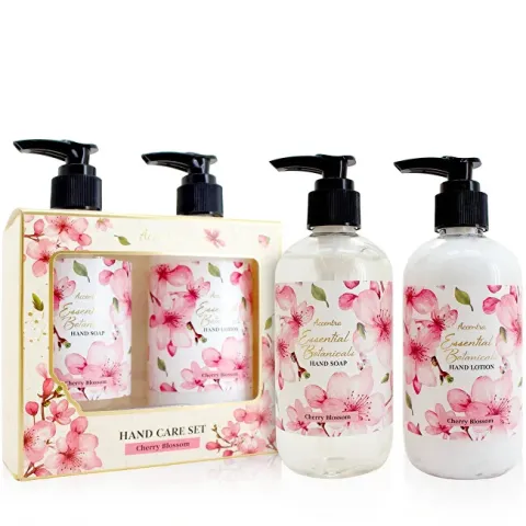 Cherry Blossom Essential Botanical Hand Care Pump Gift Set