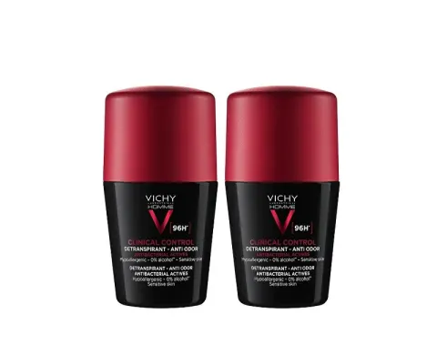 Homme Detranspirant 96H 2 x