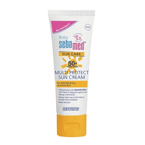 Sunscreen without perfume OF 50+ Baby (Multi Protect Sun Cream) 75 ml