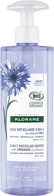 Micellar Water 3 in 1 Organic Cornflower (Micellar Water) 400 ml