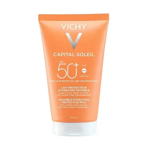 Sunscreen milk SPF 50 Invisible Hydrating Protective Milk 150 ml