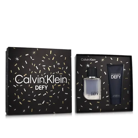 Set Calvin Klein: Defy, Woody-aromatic, Shower Gel &amp; Shampoo 2-In-1, 100 ml + Defy, Eau De Toilette, For Men, 50 ml