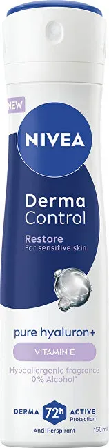 Antiperspirant spray for sensitive skin Derma Control Restore (Antiperspirant) 150 ml