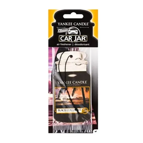 Car Jar Black Coconut