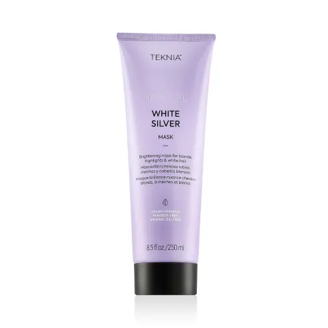 Teknia White Silver Mask