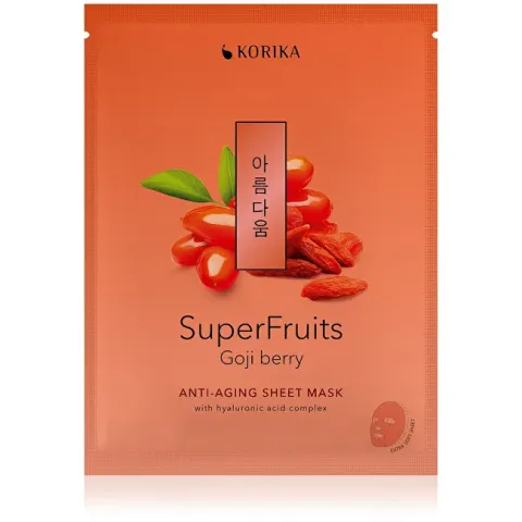Anti-aging sheet mask Superfruits Goji (Anti-Aging Sheet Mask) 25 g