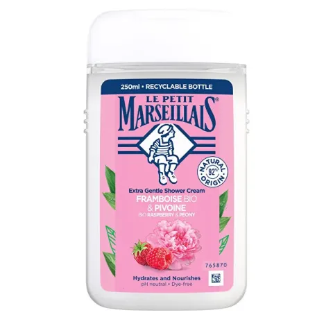 Extra gentle shower cream organic raspberry &amp; peony
