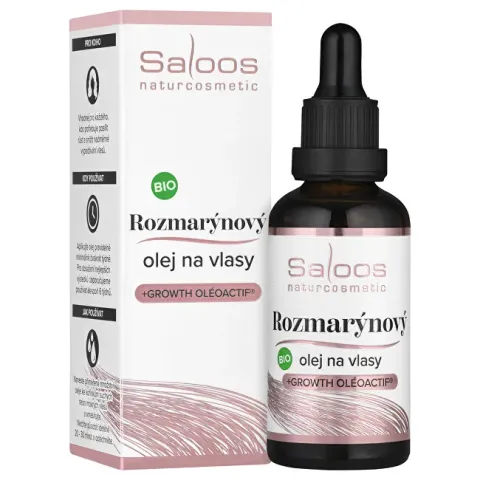 Bio rozmarýnový olej na vlasy