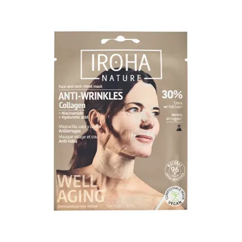 Cotton mask for face and neck Anti-Age Face &amp; Neck Mask 30 ml