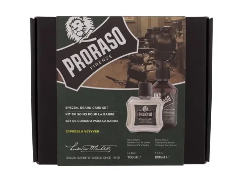 Cypress &amp; vetyver special beard care set