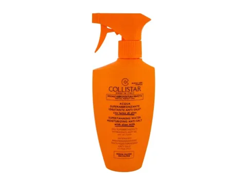 Special perfect tan supertanning water moisturizing anti-salt