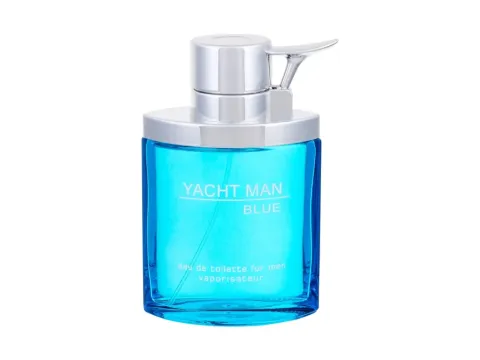 Yacht man blue