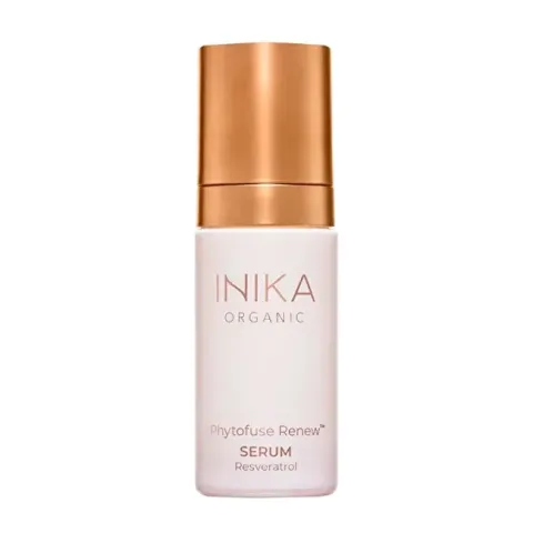 Inika Organic Phytofuse Renew Renewing Skin Serum with Aloe and Resveratrol Phytofuse Renew Resveratrol Serum - 30 ml