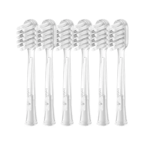 Replacement head for toothbrush 2.0 Gum Care Transparent - 6 pcs